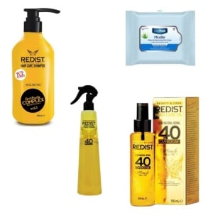 REDIST PAR NORMAL(SAMPON 1000ML.BALSAM BIFAZIC400ML,TRATAMENT PAR CU 40 IERBURI)+CADOU SERVEDELE DEMACHIANTE MICELLAR