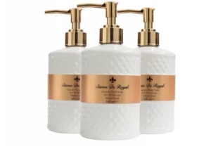 Savon de Royal : 3X Sapun Lichid White Pearl Vegan 500 ml