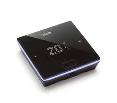 Termostat Rehau NEA Smart 2.0 Negru Wireless cu senzor temperatura si umiditate