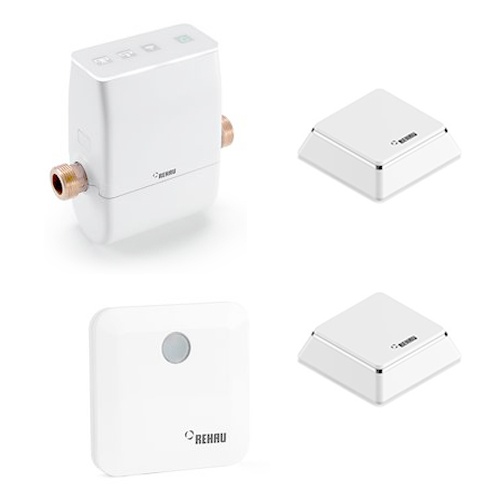 Sistem inteligent de control al apei Rehau RE.GUARD cu 2 detectoare