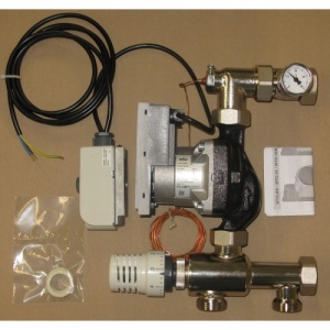 Set de reglare temperatura / kit amestec Rehau FLEX 1" la distribuitor - Img 2