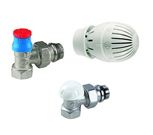Set robineti radiator Giacomini 1/2"