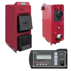 Cazan pe lemne Ferroli FSB Top N, 35 kW