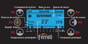 Cazan pe peleti Ferroli BioPellet PRO 40, 40 kW - Img 2