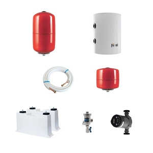 Kit accesorii montaj pentru pompele de caldura cu boiler incorporat de 4 si 6 kw