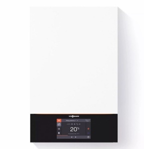 Centrala termica cu condensare Viessmann Vitodens 200-W B2HE cu display 3.5", 32 kW Incalzire