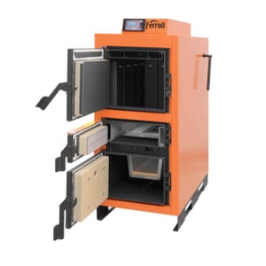Cazan pe lemne cu gazeificare Ferroli CGF PRO, 32 kW - Img 2