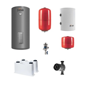 Kit accesorii montaj pentru pompele de caldura split de 8 si 10 kw