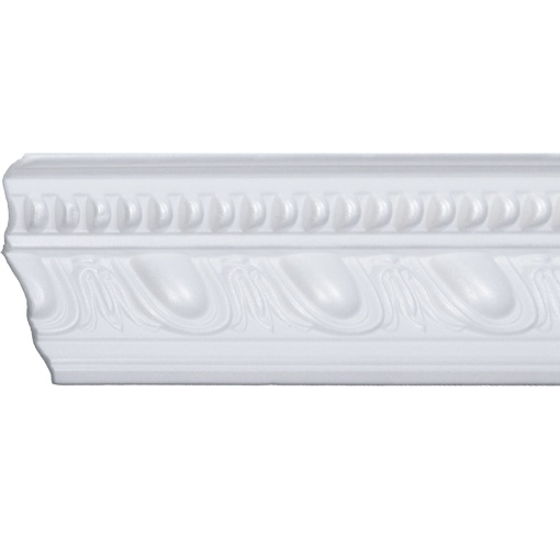 Set 4 Baghete decorative de colt M27-08, din polistiren, alb, 15 x 6 x 200 cm