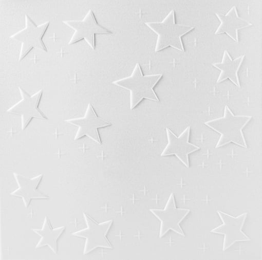 Tavan polistiren alb 0866, 50 x 50 cm , 2mp/pachet