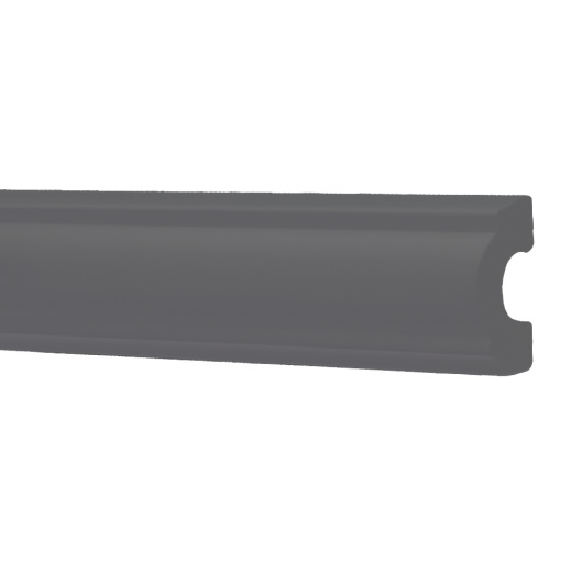 Brau decorativ polimer dur, DP1 gri, 40mmx18mmx2m
