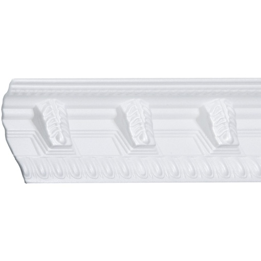 Set 4 Baghete decorative de colt M26-08, din polistiren, alb, 15 x 6 x 200 cm