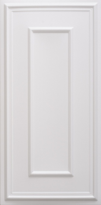 Set 4 panouri decorative, rama alba, 100 x 50 cm, 2 mp