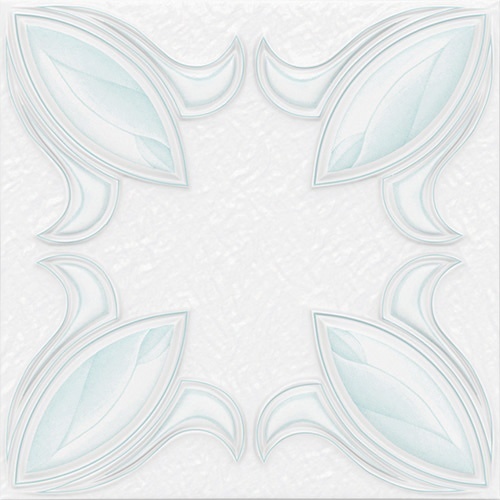 Tavan polistiren 3D TULIP-N, 50 x 50 cm , 2mp/pachet