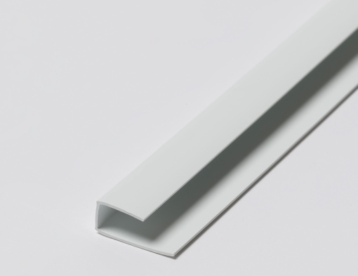 Terminatie PVC interior u 3000 mm ALB