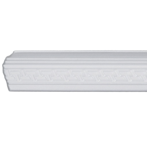Set 4 Baghete decorative de colt M17-08, din polistiren, alb, 8 x 6 x 200 cm