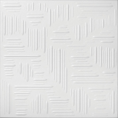 Tavan polistiren alb 0808, 50 x 50 cm , 2mp/pachet