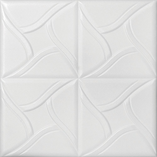 Tavan polistiren alb 0880, 50 x 50 cm , 2mp/pachet