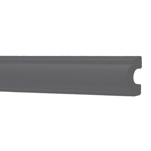 Brau decorativ polimer dur, DP1 mini GRI 25mmx14mmx2m