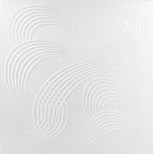 Tavan polistiren alb 0884, 50 x 50 cm , 2mp/pachet