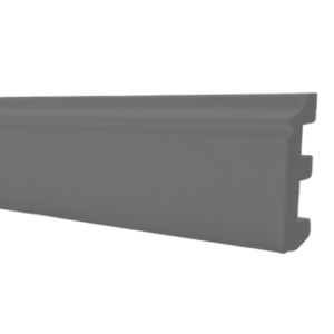 Plinta polimer dur, gri, DP5 79mmx12.6mmx2m
