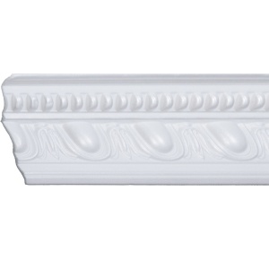 Set 4 Baghete decorative de colt M27-08, din polistiren, alb, 15 x 6 x 200 cm