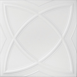 Tavan polistiren alb 0839, 50 x 50 cm , 2mp/pachet