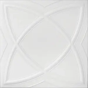 Tavan polistiren alb 0839, 50 x 50 cm , 2mp/pachet