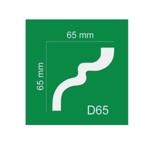 Bagheta de colt XPS 65mm x 65mm x 2m, D65