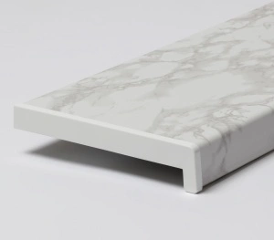 Glaf PVC interior 200 mm x 3000 mm MARMURA