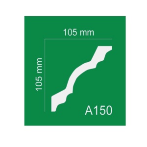 Bagheta de colt XPS 105mm x 105mm x 2m, A150