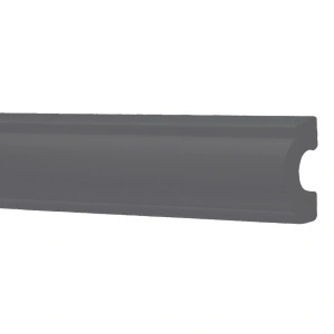 Brau decorativ polimer dur, DP1 gri, 40mmx18mmx2m