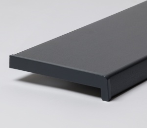 Glaf PVC interior 200 mm x 3000 mm GRI ANTRACIT