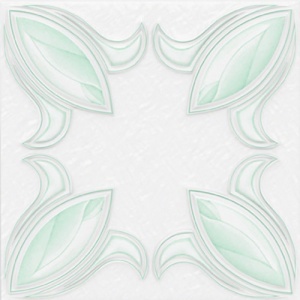 Tavan polistiren 3D TULIP-Z, 50 x 50 cm , 2mp/pachet