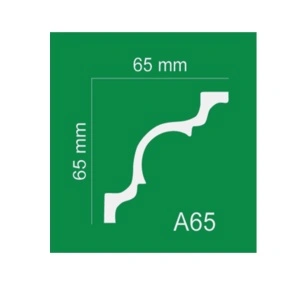 Bagheta de colt XPS 65mm x 65mm x 2m, A65