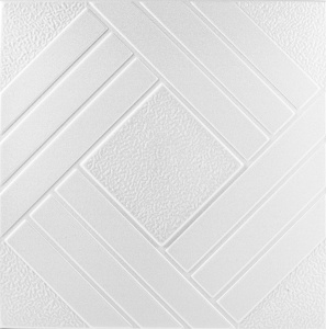 Tavan polistiren alb 0825, 50 x 50 cm , 2mp/pachet