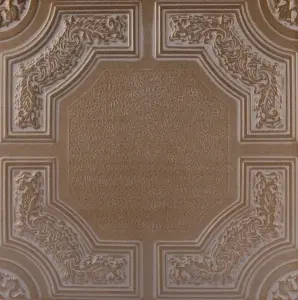 Tavan polistiren retro 74 gri/auriu, 50 x 50 cm , 2mp/pachet