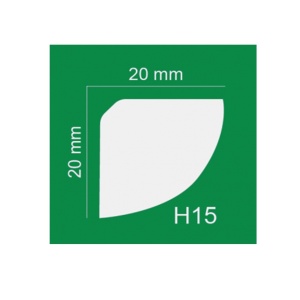 Bagheta de colt XPS 20mm x 20mm x 2m, H15