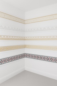 Brau decorativ polimer dur, DP13 alb, 60mm x 2m