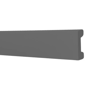 Brau decorativ polimer dur, DP2 gri 58mmx12mmx2m