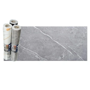 Rola decorativa autoadeziva, 01, 280x60cm, marmura gri inchis