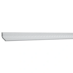 Set 4 Baghete decorative de colt M5-08, din polistiren, alb, 3,5 x 3,5 x 200 cm