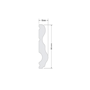 Set 4 piese ancadrament, polimer dur, DP12 59mm x 99mm