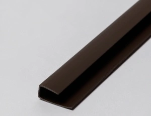 Terminatie PVC interior u 3000 mm CIOCOLATA
