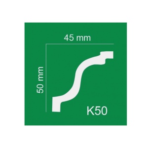 Bagheta de colt XPS 50mm x 45mm x 2m, K50