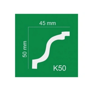 Bagheta de colt XPS 50mm x 45mm x 2m, K50