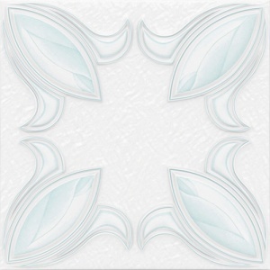 Tavan polistiren 3D TULIP-N, 50 x 50 cm , 2mp/pachet