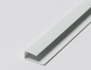 Terminatie PVC interior u 3000 mm ALB