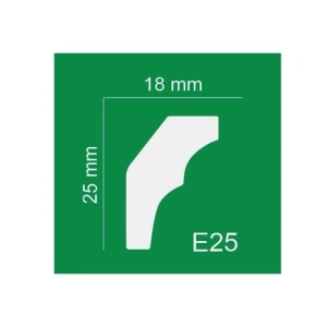 Bagheta de colt XPS 18mm x 25mm x 2m, E25
