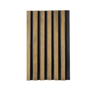 Riflaj decorativ tip panou, polimer dur, stejar salbatic, 12x125x2700mm